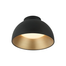 Matteo Lighting M17412MB - Zenith Matte Black Flush Mounts
