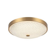 Matteo Lighting M19312AG - Bella Aged Gold Brass Flush Mounts