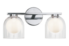 Matteo Lighting W60702CHCL - Derbishone Chrome Wall Sconce