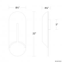 Modern Forms US Online WS-W10522-27-WV/AB - Clog Outdoor Wall Sconce Light