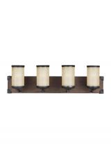 Generation Lighting 4413304EN3-846 - Dunning Four Light Wall / Bath