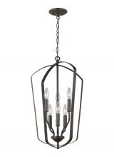 Generation Lighting 5134906EN-710 - Romee Medium Six Light Hall / Foyer