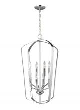 Generation Lighting 5134908EN-05 - Romee Large Eight Light Hall / Foyer
