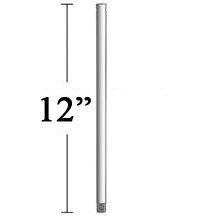 Minka-Aire DR512-ABD - Brushed Aluminum Fan Down Rod
