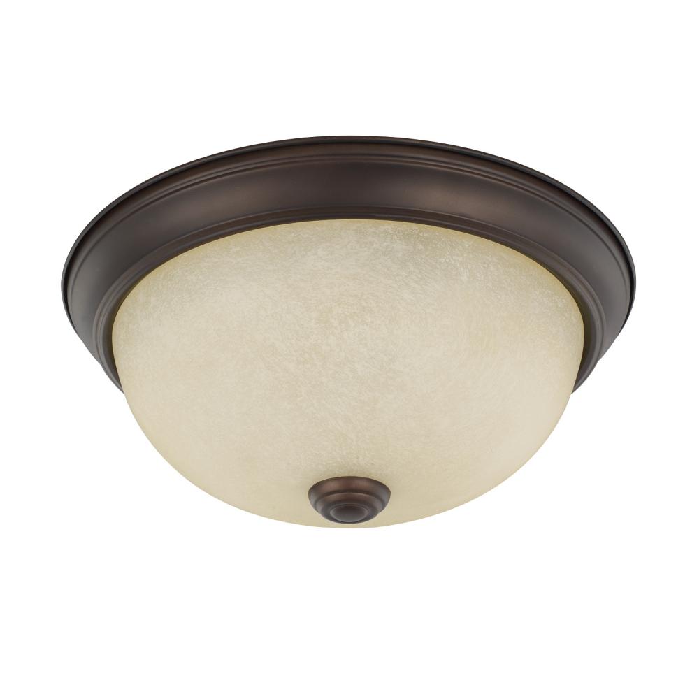 Bates 2-Light Flush