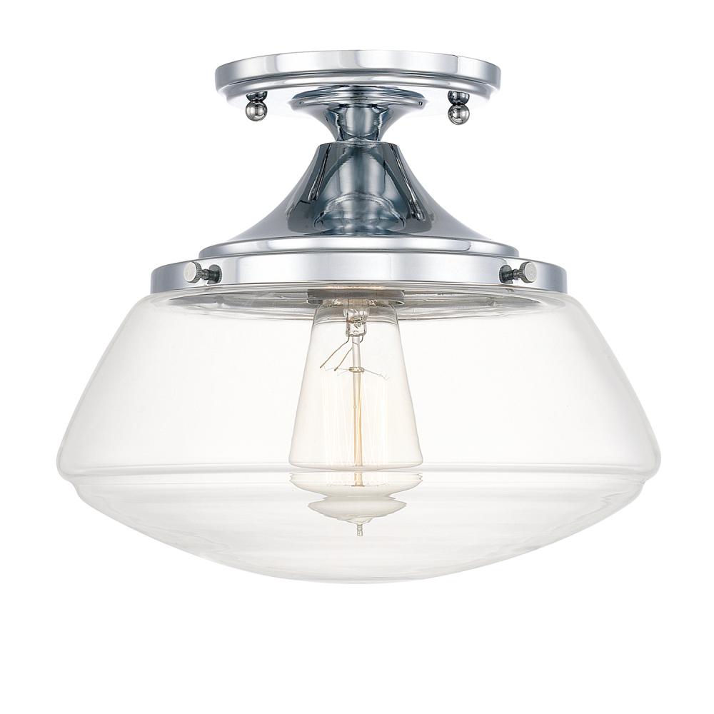 Schoolhouse Semi-Flush