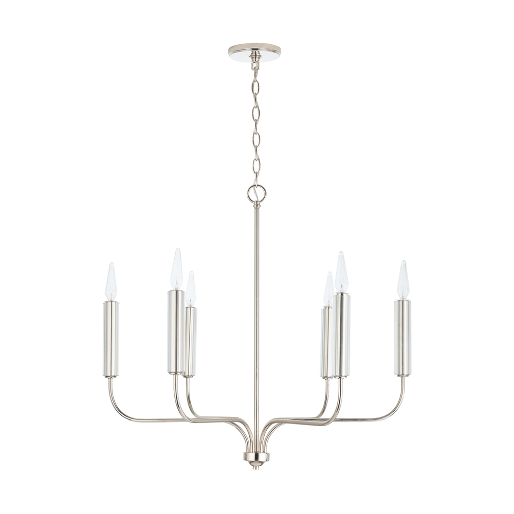Della 6-Light Chandelier