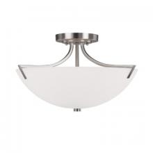 Capital 4037BN - 3 Light Semi-Flush