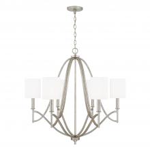 Capital 442361AS-701 - 6 Light Chandelier
