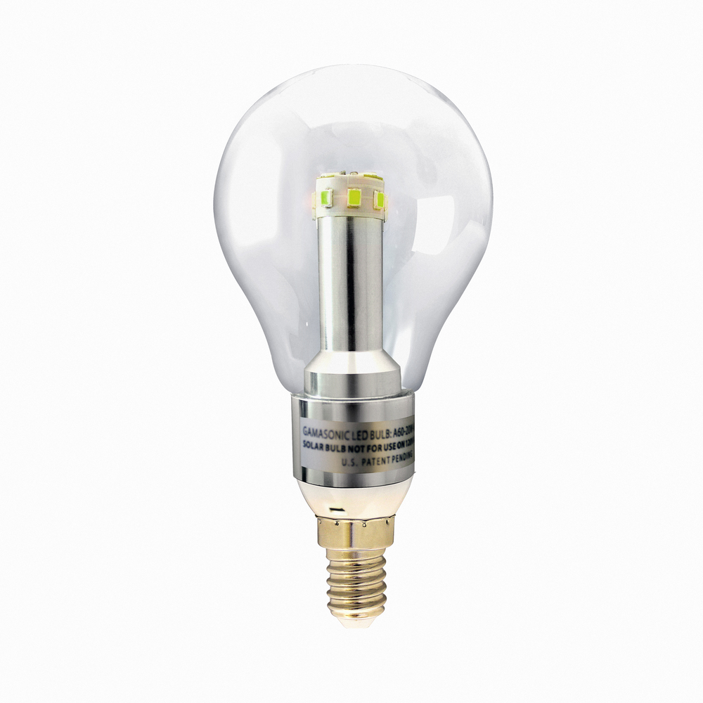GS Solar LED Light Bulb A60 Warm White (2700K)