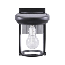 Gama Sonic 10001 - Solar Coach Lantern - Wall Mount - Black Finish