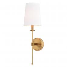 Vaxcel International W0448 - Camden 6-in 1 Light Wall Light Natural Brass