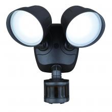 Vaxcel International T0345 - Delta 2L LED Motion Sensor Dusk to Dawn Outdoor Security Flood Light Bronze