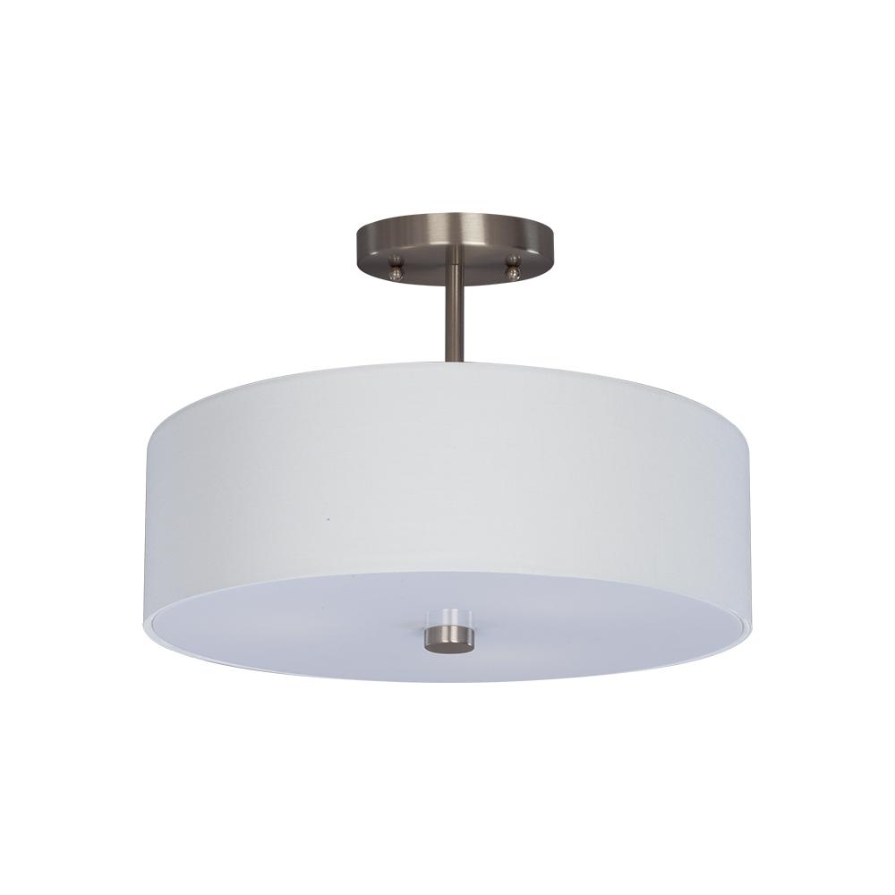 14.125" Flush/Semi-Flush BN-HO/WH-SHA