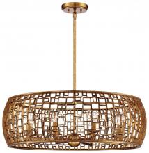Minka Metropolitan N7137-597 - EIGHT LIGHT CHANDELIER