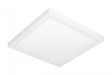 Jesco CM409RA-12S-120V-SW3-WH - JESCO Flush Mount LED 12" Square Alum Slim Trim 22W 3CCT 90CRI WH