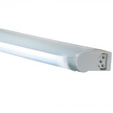 Jesco SG5A-21/30-SV - 21W Adjustable T5 Fluorescent Undercabinet Fixture 3000K