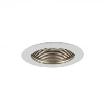 Jesco TM301STWH - Step Baffle Recessed Lighting Trim