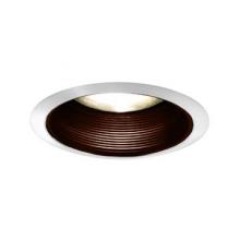 Jesco TM608ABWH - 6-inch Line Voltage Step Baffle Trim