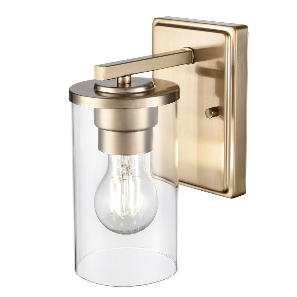 Verlana 4.5" Wide 1-Light Vanity - Modern Gold