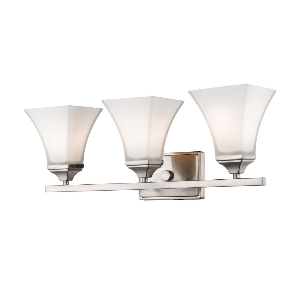 3-Light Vanity Brushed Nickel
