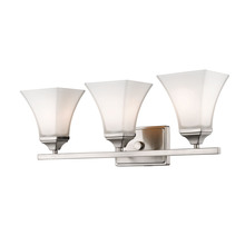 Millennium 633-BN - 3-Light Vanity Brushed Nickel