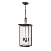 Millennium 2605-PBZ - Barkeley 4-Light Outdoor Hanging Lantern Powder Coated Bronze