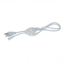 Access 795SPC-WHT - 64" Power Cord with Plug and In-Line Dimmer