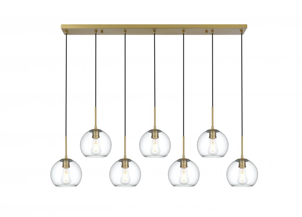 BAXTER Hang L53.9"W7.9"H8"L7 Satin Gold CL