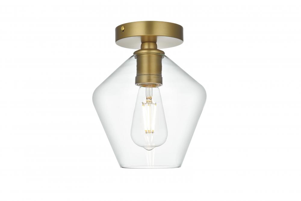 Gene Flush D7.5H9.8 Satin Gold C/GL