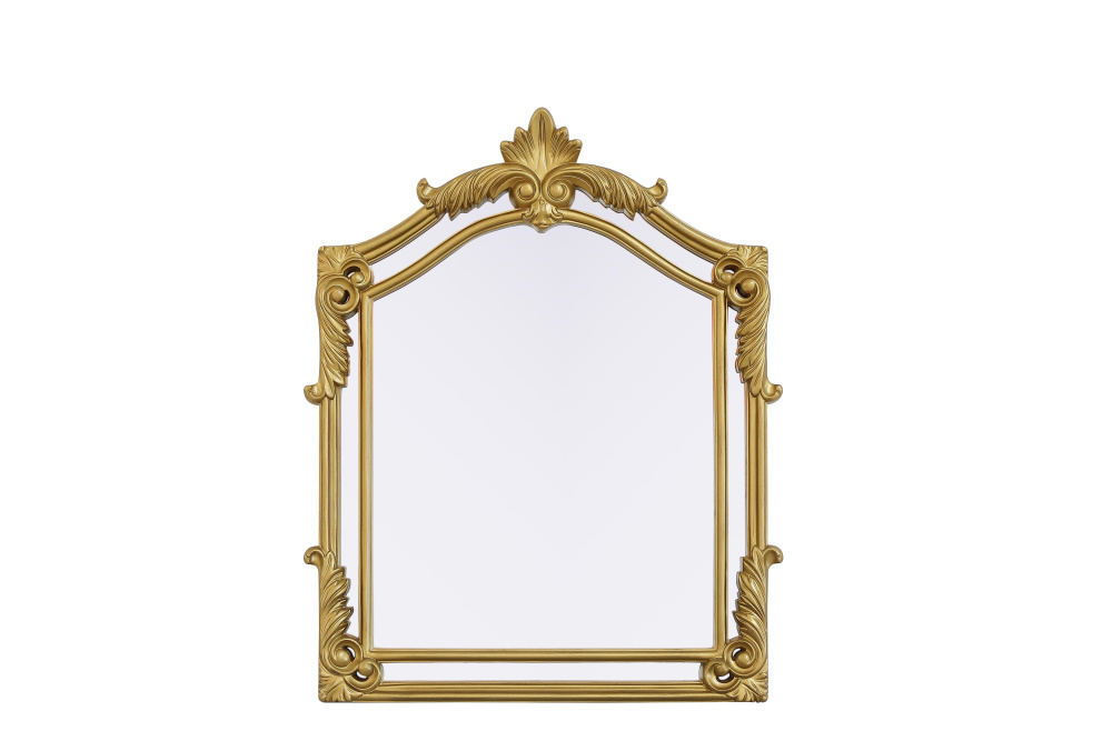 Madeline 25.5x40 Traditional Mirror in Gold Leaf