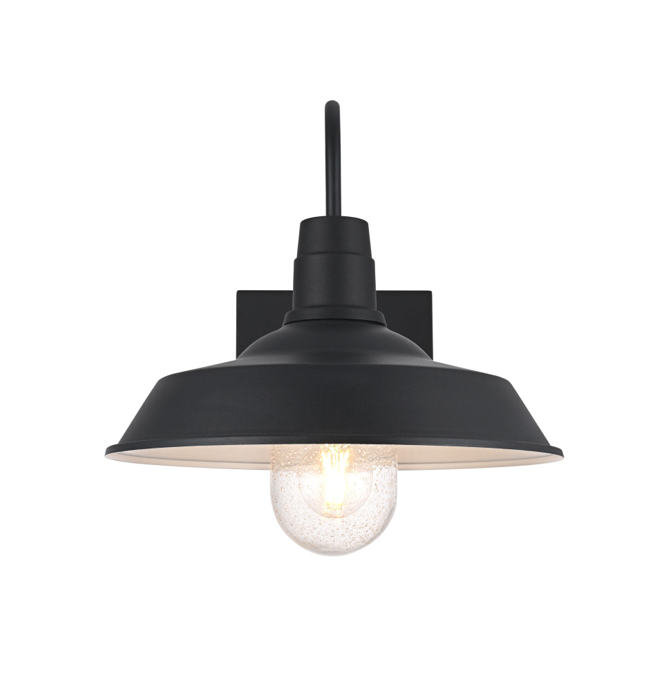 Rayan 14 inch Outdoor Wall Sconce in Black