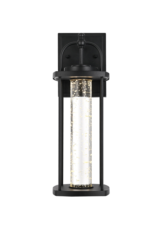 Wall Sconce W5.1"xD6.4"xH14.8" Lt1/LED/11W Black
