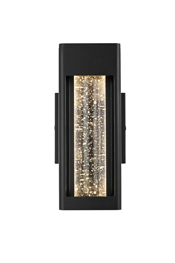 Wall Sconce W4.7"xD4.8"xH9.9" Lt1/LED/11W Black