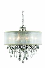 Elegant 2016D24DB+SH/SS - St. Francis 6 light Dark Bronze Chandelier