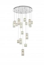 Elegant 3680D32C - Aston Hang D32"H9.5" LED L16 60W DIM 3CCT Chrome