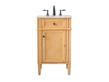 Elegant VF12521NW - 21 inch Single bathroom vanity in natural wood