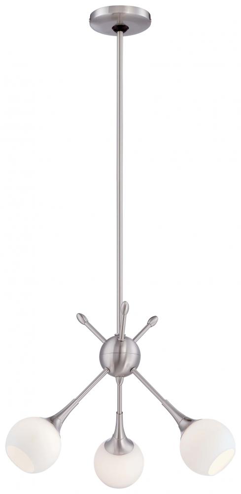 3 LIGHT MINI CHANDELIER