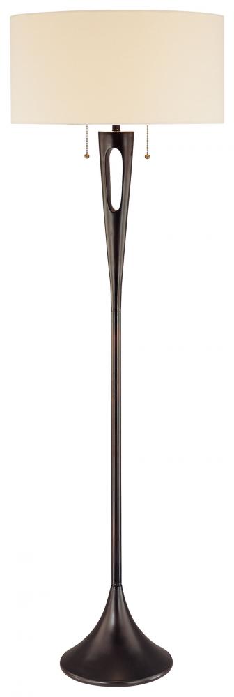 2 Light Floor Lamp
