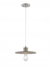 Minka George Kovacs P1883-084C - SIMA - 1 LIGHT PENDANT IN METAL WITH CEMENT