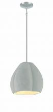 Minka George Kovacs P1884-084C - SIMA - 1 LIGHT PENDANT IN METAL AND CEMENT