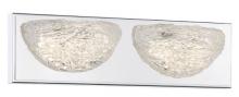 Minka George Kovacs P5442-077-L - MODERN ICE - 2 LIGHT LED BATH