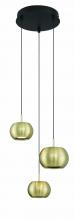 Minka George Kovacs P5473-884-L - HALO 3 LIGHT LED PAN PENDANT