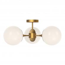 Alora Lighting SF505326AGOP - Nouveau Semi Flush Mount