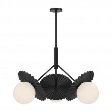 Alora Lighting CH501334MBOP - Plume Chandeliers