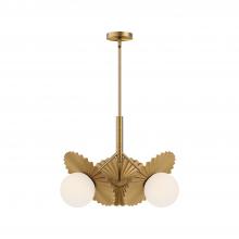 Alora Lighting CH501322BGOP - Plume Chandeliers