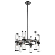 Alora Lighting CH309066UBCG - Revolve Clear Glass/Urban Bronze 12 Lights Chandeliers