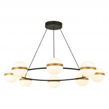 Alora Lighting CH302008MBBG - Tagliato Chandeliers