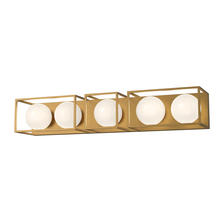 Alora Lighting VL519535AGOP - Amelia Vanity