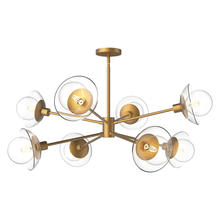 Alora Lighting CH517338AGCL - Francesca Chandeliers